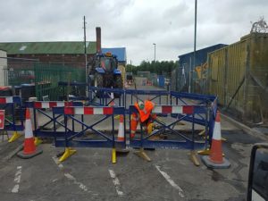 Removal of Bollards