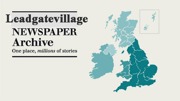 Leadgate Village Newspaper Archives Logo