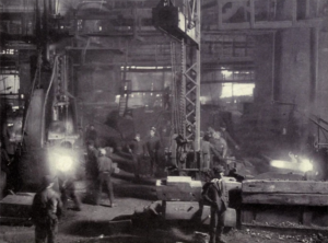 Hammering Process in Derwent Iron Works