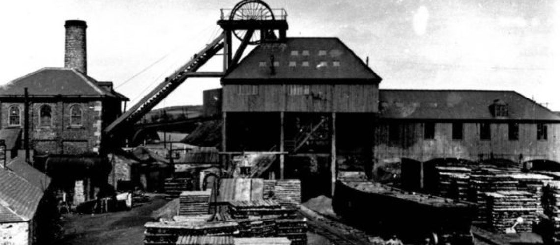 The 'Eden Colliery' in its hey-day.